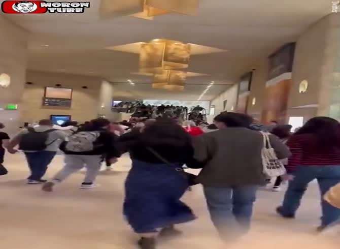 Video :France evacuates the Louvre and increases the terror threat level